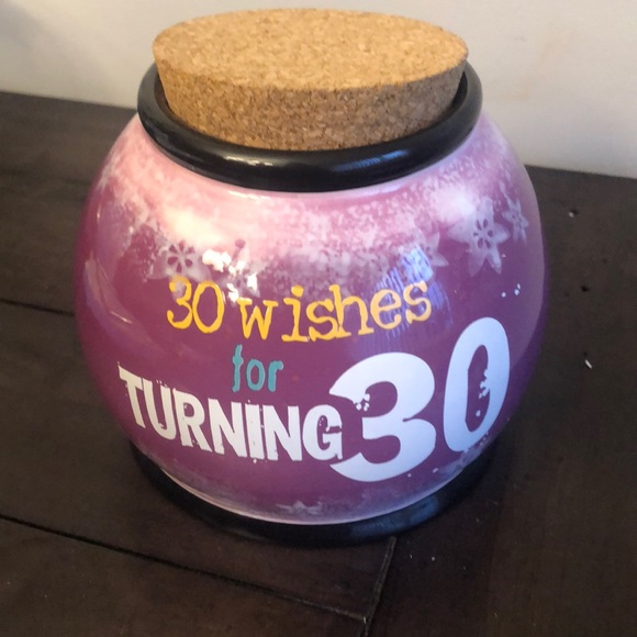 Hallmark Other - 30 wishes for Turning 30 jar